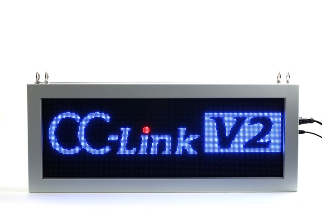 Q PLC直通LED工业组态屏-CC-Link